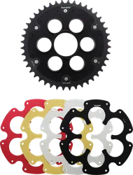 Supersprox Edge Rear Drive Sprocket With Color Insert 44T