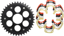 Supersprox Edge Rear Drive Sprocket With Color Insert 39T