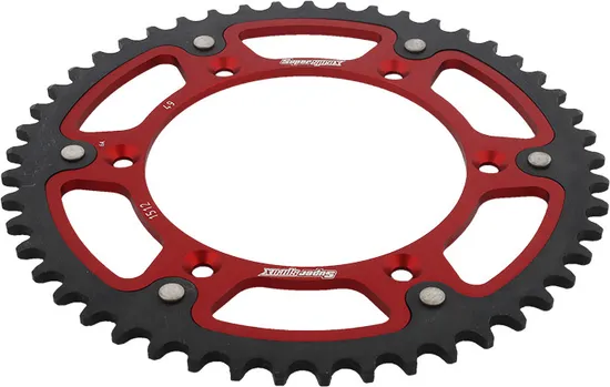 Supersprox Stealth Rear Drive Sprocket Red 49 T 4