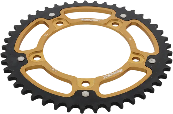Supersprox Stealth Rear Drive Sprocket Gold 45 T