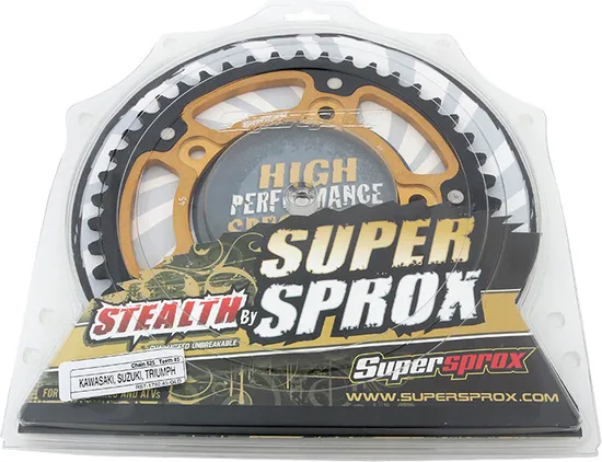 Supersprox Stealth Rear Drive Sprocket Gold 45 T