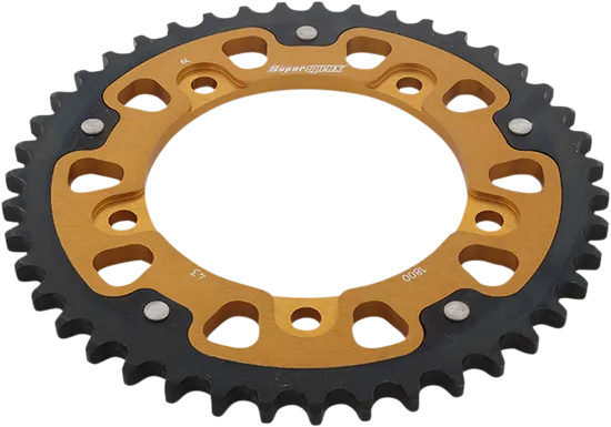 Supersprox Stealth Rear Drive Sprocket Gold 43 T
