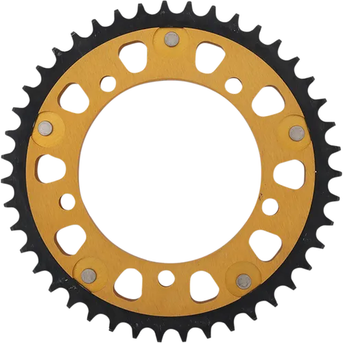 Supersprox Stealth Rear Drive Sprocket Gold 43 T