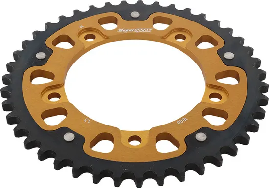 Supersprox Stealth Rear Drive Sprocket Gold 43 T
