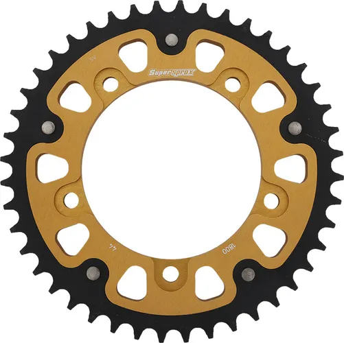 Supersprox Stealth Rear Drive Sprocket Gold 44 T
