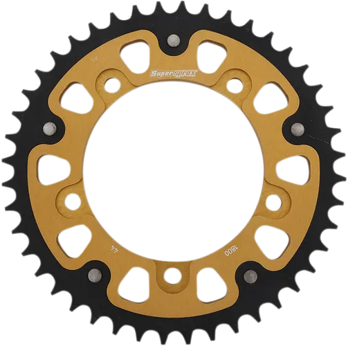 Supersprox Stealth Rear Drive Sprocket Gold 44 T