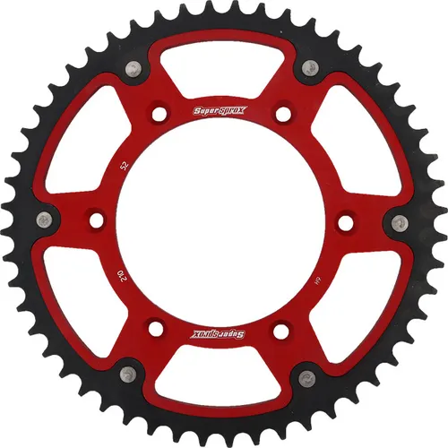 Supersprox Stealth Rear Drive Sprocket Red 52 T