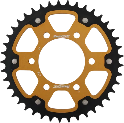 Supersprox Stealth Rear Drive Sprocket Gold 41 T