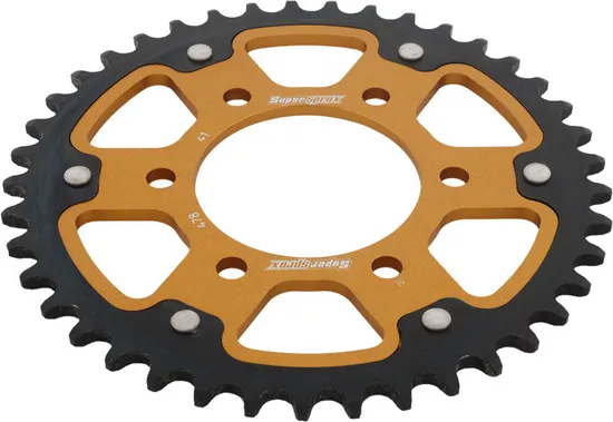 Supersprox Stealth Rear Drive Sprocket Gold 41 T