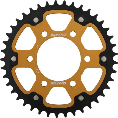 Supersprox Stealth Rear Drive Sprocket Gold 41 T