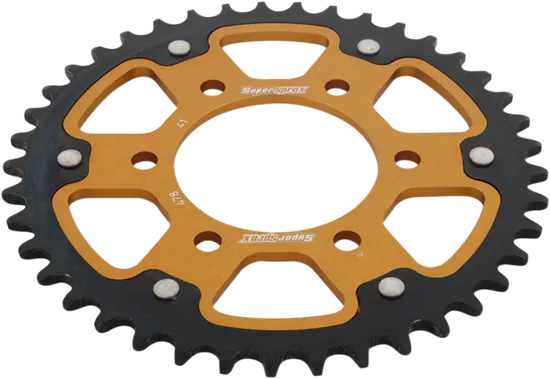 Supersprox Stealth Rear Drive Sprocket Gold 41 T