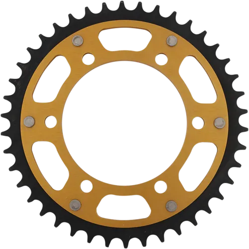 Supersprox Stealth Rear Drive Sprocket Gold 42 T