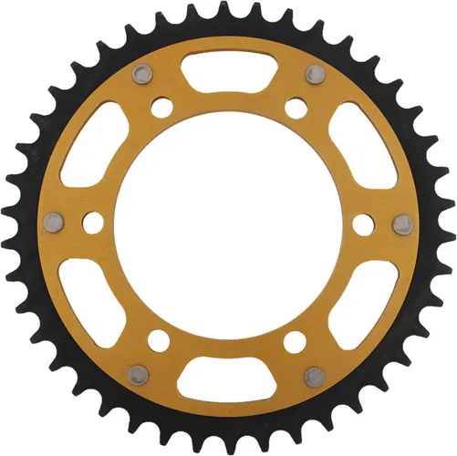 Supersprox Stealth Rear Drive Sprocket Gold 42 T