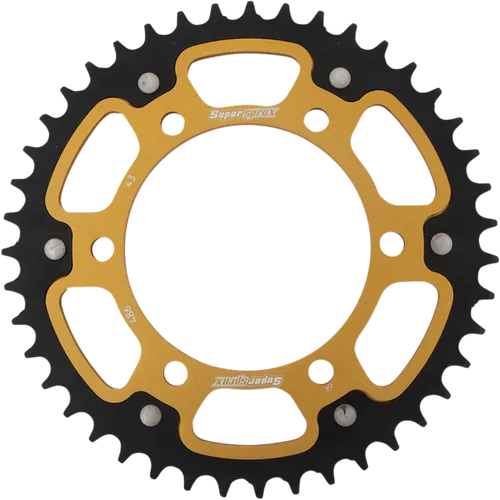 Supersprox Stealth Rear Drive Sprocket Gold 43 T 1