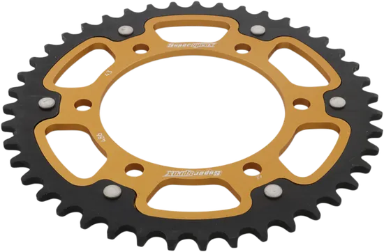 Supersprox Stealth Rear Drive Sprocket Gold 43 T 3