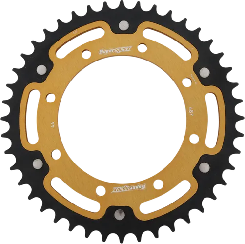 Supersprox Stealth Rear Drive Sprocket Gold 44 T