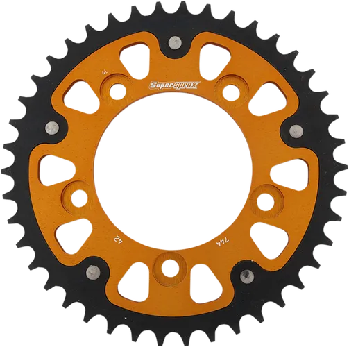 Supersprox Stealth Rear Drive Sprocket Gold 42 T