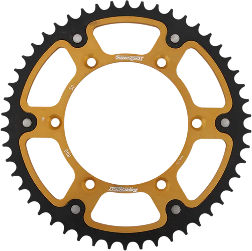Supersprox Stealth Rear Drive Sprocket Gold 50 T