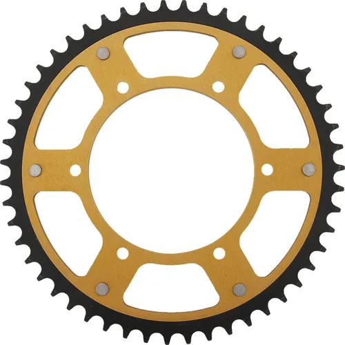 Supersprox Stealth Rear Drive Sprocket Gold 51 T