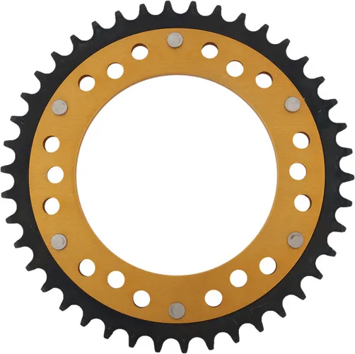 Supersprox Stealth Rear Drive Sprocket Gold 42 T