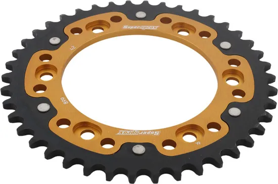 Supersprox Stealth Rear Drive Sprocket Gold 42 T
