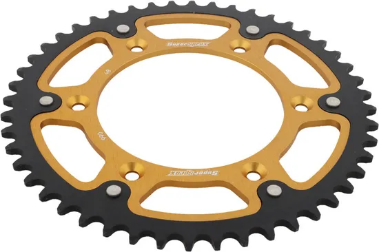 Supersprox Stealth Rear Drive Sprocket Gold 48 T