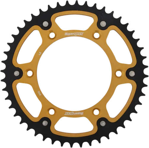 Supersprox Stealth Rear Drive Sprocket Gold 48 T