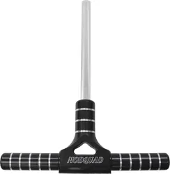 Modquad Grooved OS Passenger Handle Grab Bar Black Anti-Rattle