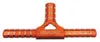 Modquad Grooved OS Passenger Handle Grab Bar Orange Anti-Rattle