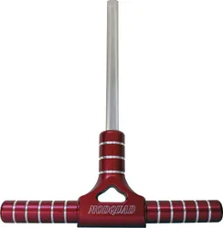 Modquad Grooved OS Passenger Handle Grab Bar Red Anti-Rattle