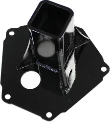 Modquad 2" Steel Rear Receiver Hitch Mount 6 Point Black