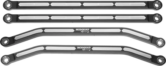 Modquad High Clearance Aluminum Radius Rods Black 4pc Set
