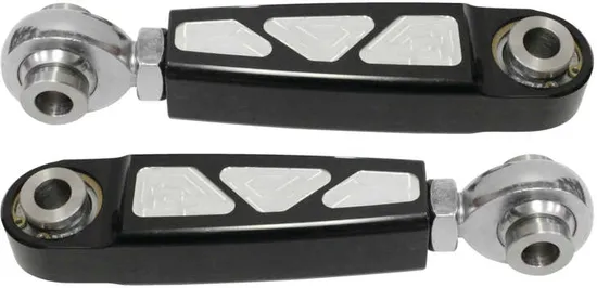 Modquad 12mm Aluminum Adjustable Front Sway Bar Link Black