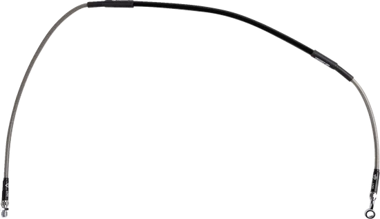 Moose Stainless Steel PVC Coated Braided Front Brake Line 3
