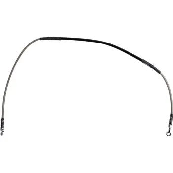 Moose Stainless Steel PVC Coated Braided Front Brake Line