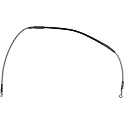 Moose Stainless Steel PVC Coated Braided Front Brake Line