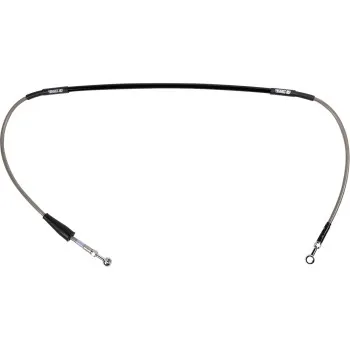 Moose Stainless Steel PVC Coated Braided Front Brake Line