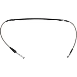 Moose Stainless Steel PVC Coated Braided Front Brake Line