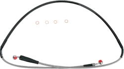 Moose Stainless Steel PVC Coated Braided Front Brake Line