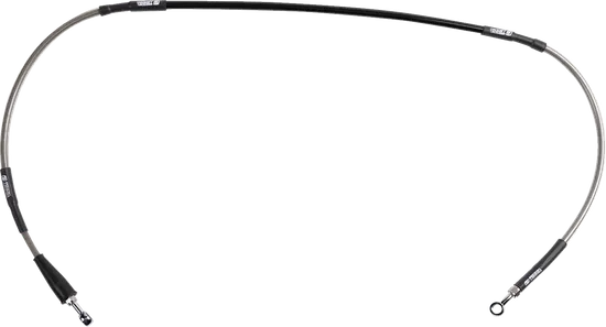 Moose Stainless Steel PVC Coated Braided Front Brake Line 3