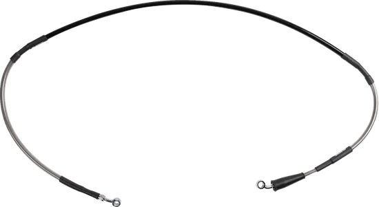 Moose Stainless Steel PVC Coated Braided Front Brake Line 3