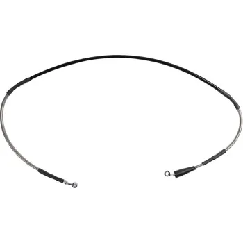 Moose Stainless Steel PVC Coated Braided Front Brake Line