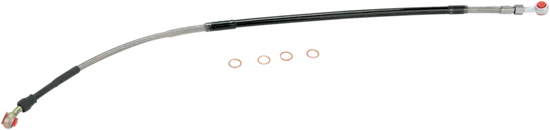 Moose Stainless Steel PVC Coated Braided Rear Brake Line