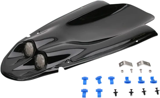 Hotbodies Superbike 2 Under Tail Rear Fender Fairing Plastic Black