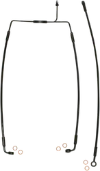 Magnum XR Front Brake Line Kit Complete Black Blk Non-ABS 31in. 8 Over