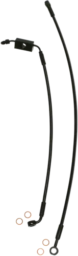 Magnum XR Front Brake Line Kit Complete Black Blk ABS 27in. 10 Over