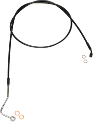 Magnum XR Front Upper Brake Line Kit Black Blk ABS 74in. 10 Over