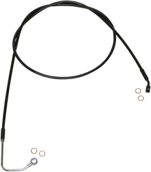 Magnum XR Front Upper Brake Line Kit Black Blk ABS 74in. 12 Over