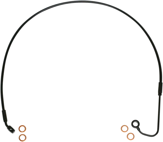 Magnum XR Front Upper Brake Line Kit Black Blk ABS 41.25in. 10 Over