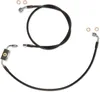 Magnum XR Front Brake Line Kit Complete Black Chrome Non-ABS 34in. 10 Over